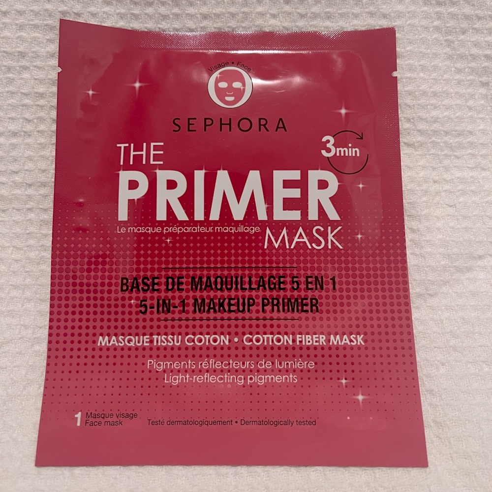 Sephora Primer Face Sheet Mask